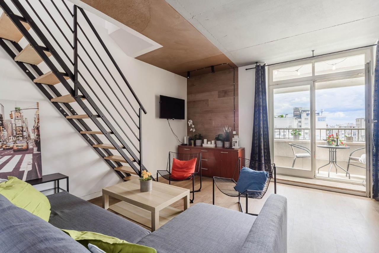 Stylish Apartment In The City Center Of Varşova Dış mekan fotoğraf